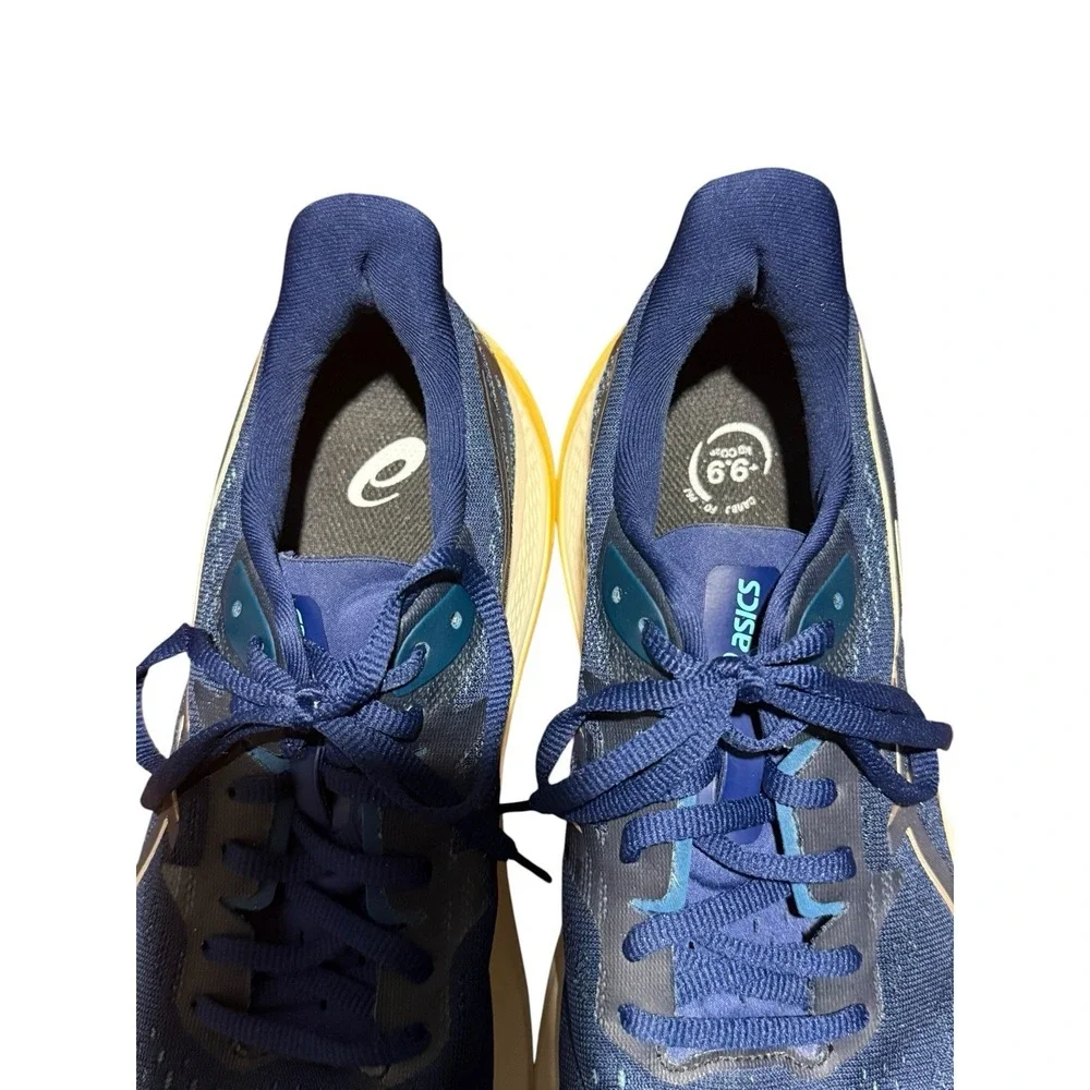 ASICS GT-2000 12 Blue Expanse Champagne Women's Size 11 Running Athletic